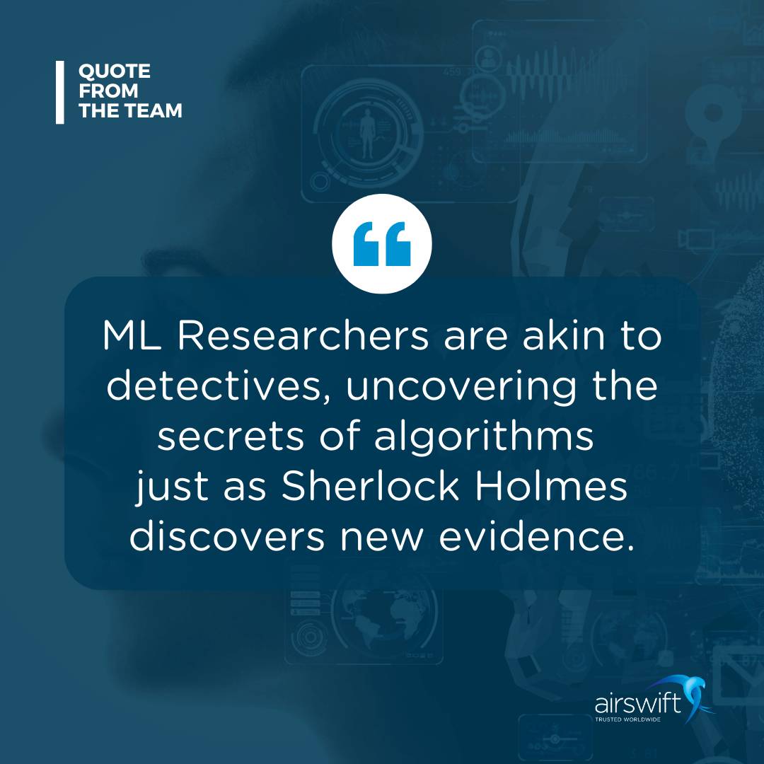 A quote about ML researchers