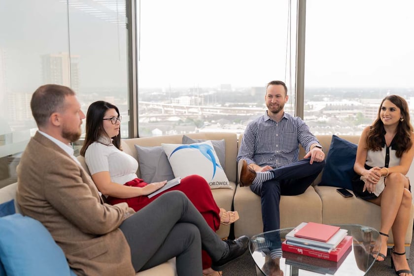 Office Couch Collaboration