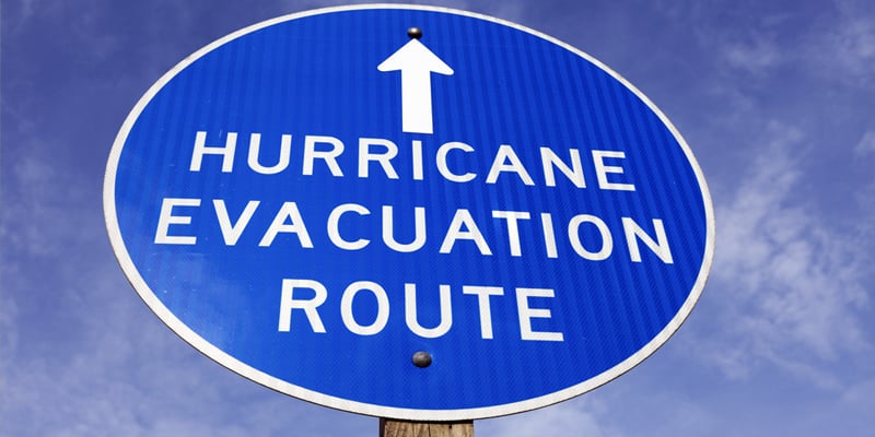 safety-hurricane-evacuation-sign