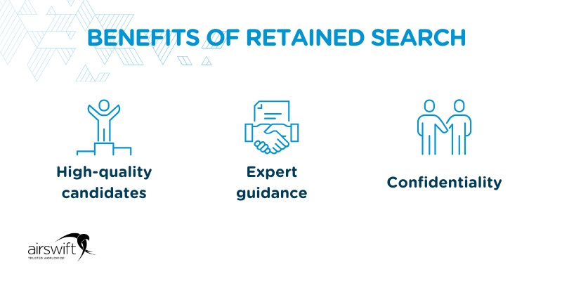 Benefits of retained search