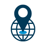 icon demonstrating a branch office