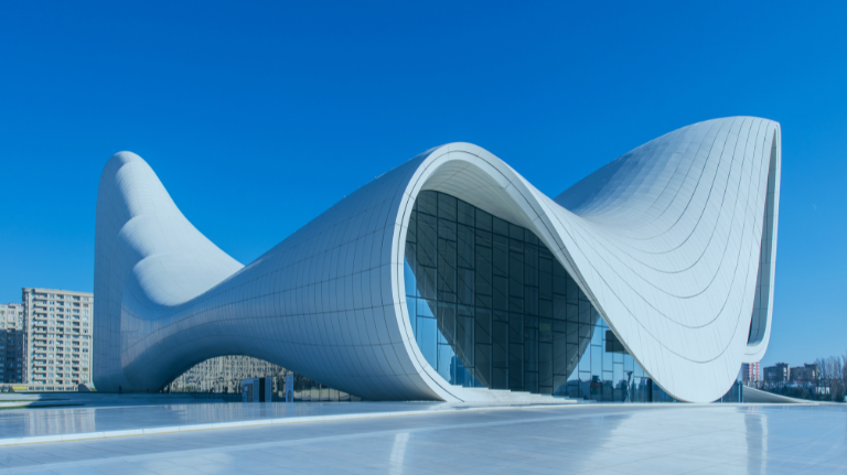 Heydar Aliyev Center in Baku, Azerbaijan