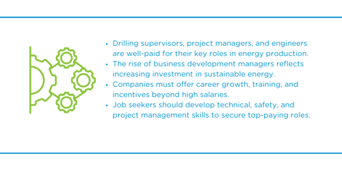Highest paying energy jobs