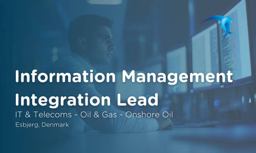Information Management  Integration Lead - IT & Telecoms - Oil & Gas - Onshore Oil - Esbjerg, Denmark 