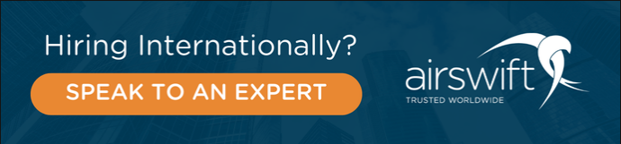 Hire international talent quickly
