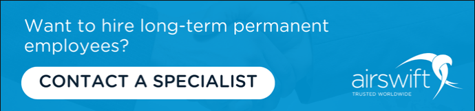 Hire permanent employees