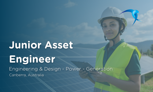 Junior Asset Engineer - Engineering & Design - Power - Generation - Canberra, Australia