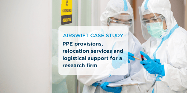 PPE provisions, relocation services and logistical support for a research firm - Abt Associates
