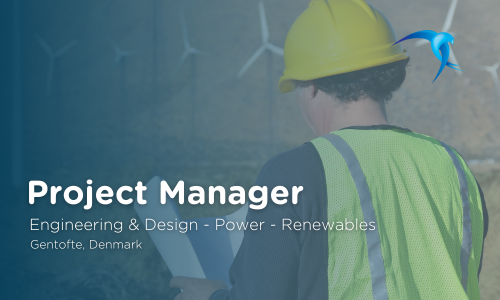 Project Manager - Engineering & Design - Power - Renewables - Gentofte, Denmark 