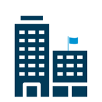 icon representing a representative office