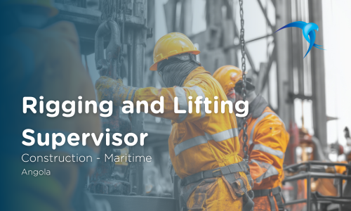 Rigging and Lifting Supervisor, Construction, Maritime, Angola 