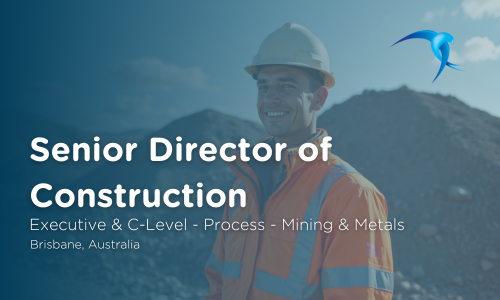 Senior Director of Construction - Executive & C-Level - Process - Mining & Metals - Brisbane, Australia 