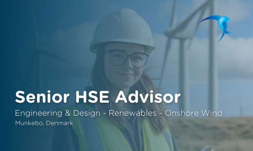Senior HSE Advisor - Engineering & Design - Renewables - Onshore Wind - Munkebo, Denmark  