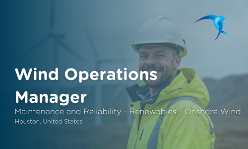 Wind Operations Manager - Maintenance and Reliability - Renewables - Onshore Wind - Houston, United States